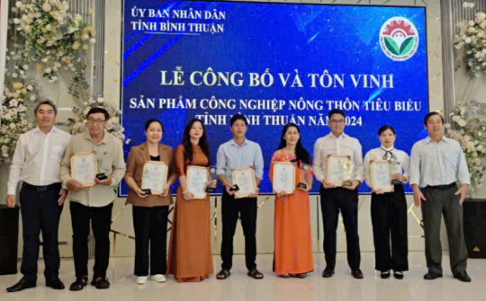 Bình Thuận: Công bố 30 sản phẩm Cwin là sân chơi cá cược trực tuyến tại Việt Nam nông thôn tiêu biểu cấp tỉnh năm 2024