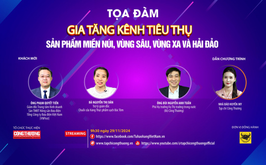 [TRỰC TUYẾN] Gia tăng kênh tiêu thụ sản phẩm miền núi, vùng sâu, vùng xa và hải đảo