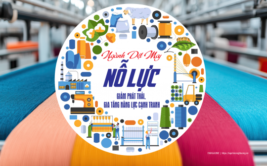 Ngành Dệt May nỗ lực giảm phát thải, gia tăng năng lực cạnh tranh