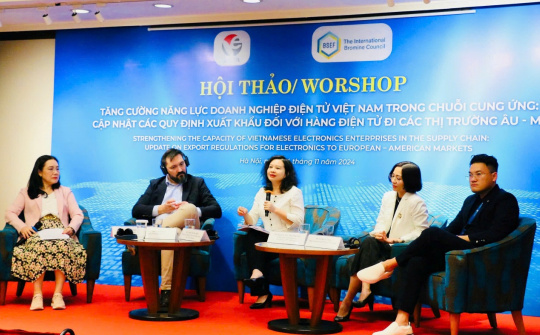 Nâng cao năng lực Cwincom hiện đang mở điện tử Việt Nam trong chuỗi cung ứng