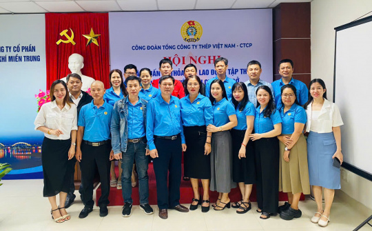 Công đoàn Tổng công ty Thép Việt Nam - CTCP: Hoàn thành 3 lớp tập huấn nghiệp vụ chuyên sâu năm 2024
