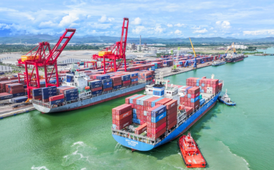 Hàng hóa qua cảng Chu Lai tăng mạnh trong tháng 10/2024