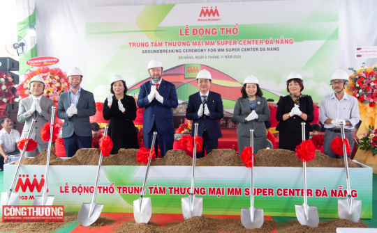 MM Mega Market động thổ trung tâm thương mại đầu tiên tại Việt Nam