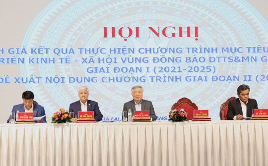 Hội nghị đánh giá kết quả thực hiện Chương trình mục tiêu quốc gia vùng dân tộc thiểu số và miền núi