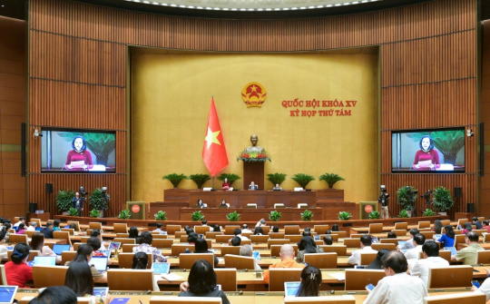 Thông cáo báo chí số 17, Kỳ họp thứ 8, Quốc hội khóa XV
