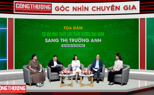 [TỔNG THUẬT TỌA ĐÀM] Cơ hội phát triển sản phẩm thương mại xanh sang thị trường Anh