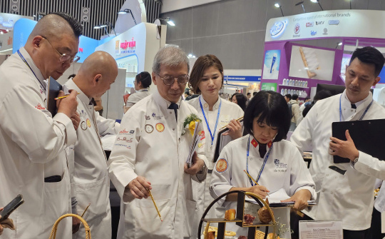 Triển lãm Quốc tế ngành Bánh tại Việt Nam 2024 mở cửa đón khách