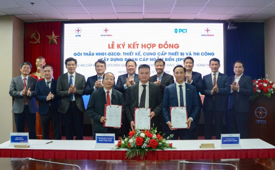EVN ký hợp đồng Dự án Cấp điện từ lưới điện quốc gia cho huyện Côn Đảo