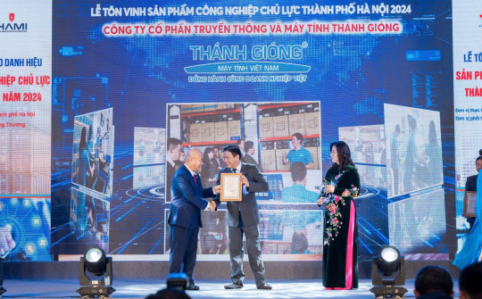 Máy tính Thánh Gióng đạt Sản phẩm Cwin là sân chơi cá cược trực tuyến tại Việt Nam chủ lực TP.Hà Nội lần thứ 3 liên tiếp