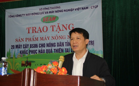 Tổng công ty VEAM trao tặng 20 Cwin.com link không chặn cho bà con Quảng Trị khắc phục thiên tai