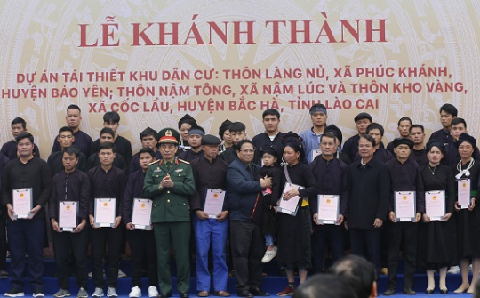 Hòa Phát góp sức hồi sinh Làng Nủ và Nậm Tông của tỉnh Lào Cai