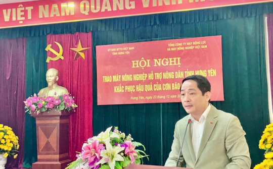 10 máy Cwin.com link không chặn của VEAM đến với bà con bị ảnh hưởng bởi bão số 3 tại Hưng Yên