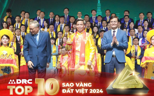 DRC tự hào lọt TOP 10 Sao vàng Đất Việt 2024