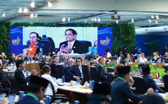 Thủ tướng Phạm Minh Chính chia sẻ 3 đề xuất thực hiện mục tiêu phát triển bền vững tại Hội nghị thượng đỉnh G20