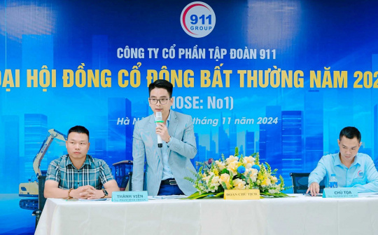 Vừa lấn sân sang mảng taxi, Tập đoàn 911 (NO1) muốn nâng quy mô đội xe lên gấp 10 lần
