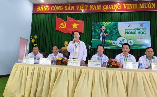Bác sỹ nông học – Cơ hội tiếp cận kiến thức khoa học cho bà con nông dân
