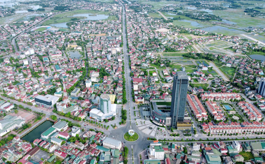 Công nhận thành phố Hà Tĩnh mở rộng đạt tiêu chí đô thị loại II