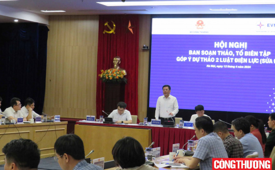 Cwin63 sân chơi đỉnh cao tổ chức Hội nghị góp ý dự thảo 2 Luật Điện lực (sửa đổi)