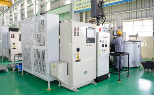 Thaco Industries: Nhà máy Sản xuất Khuôn đưa vào sử dụng 2 máy đúc nhôm áp lực