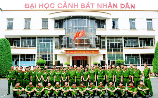 Trường Đại học Cảnh sát nhân dân công bố phương án tuyển sinh đại học chính quy năm 2024