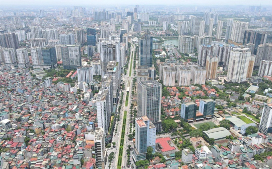 Hà Nội: 90% nguồn cung căn hộ mới năm nay sẽ ở khu vực phía Đông và phía Tây