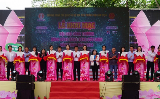 Nhà cái cá cược cá độ uy tín Nổ hũ, Bắn Cá và Game Bài Cwin.com Công Thương Đồng bằng sông Cửu Long 2024 thu hút gần 300 gian hàng tham dự