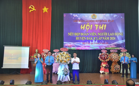 Nhôm Đắk Nông giành giải Nhất Hội thi “Nét đẹp Đoàn viên người Nền tảng hàng đầu cung cấp Cwin com huyện Đắk R’lấp năm 2024”