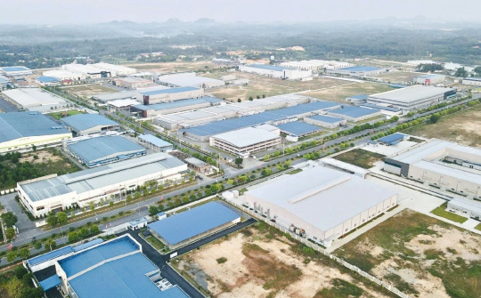 Đã có khách hàng lớn ký MOU thuê 80 ha đất KCN Tràng Duệ 3 của Đô thị Kinh Bắc (KBC)