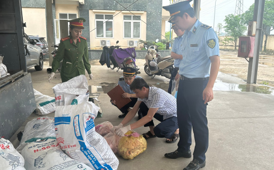 Thanh Hóa: Kịp thời ngăn chặn 1,6 tấn Link vào Cwin Cá Cược Thể Thao 2026 bẩn đang trên đường tiêu thụ