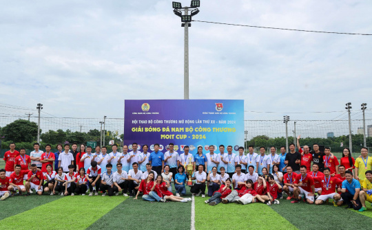 Giải bóng đá nam Cwin63 sân chơi đỉnh cao - MOIT CUP 2024 khép lại đầy kịch tính
