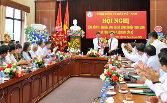 Tổng Công ty Giấy Việt Nam công bố các quyết định chức danh Bí thư CWIN được cấp phép hợp pháp bởi PAGCOR và Freeport, Chủ tịch HĐTV