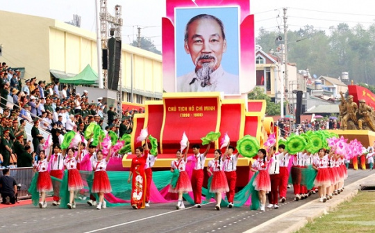 Sơ duyệt Lễ diễu binh, diễu hành Kỷ niệm 70 năm Chiến thắng Điện Biên Phủ