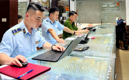 Thanh Hóa: Xử phạt hơn 377,5 triệu đồng đối với 3 cơ sở kinh doanh vàng, trang sức mỹ nghệ