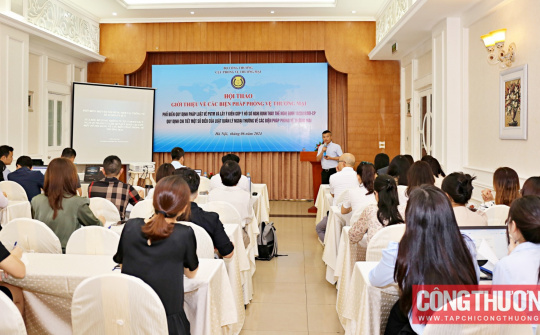 Nâng cao nhận thức cho Cwincom hiện đang mở khi xử lý các vụ việc phòng vệ thương mại
