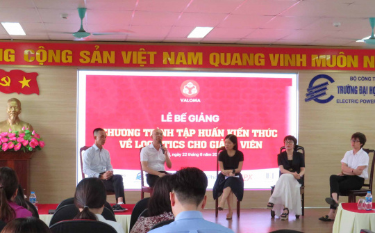 VALOMA tăng cường tập huấn kiến thức về logistics cho giảng viên các cơ sở đào tạo