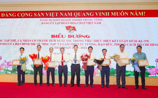 Tập đoàn Hóa chất Việt Nam: Đẩy mạnh học tập và làm theo tư tưởng, đạo đức, phong cách Hồ Chí Minh