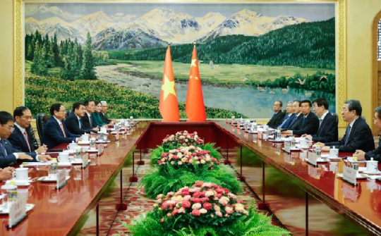 Tiếp tục làm sâu sắc và nâng tầm quan hệ Đối tác Hợp tác chiến lược toàn diện Việt Nam - Trung Quốc