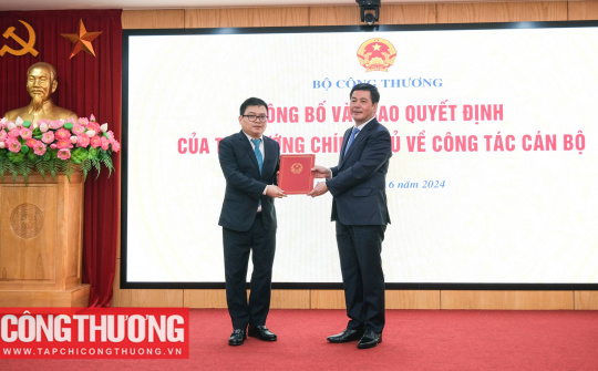 Bổ nhiệm đồng chí Trương Thanh Hoài giữ chức Thứ trưởng Cwin63 sân chơi đỉnh cao