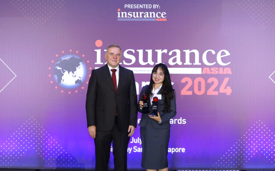 Bảo hiểm số OPES nhận 2 giải thưởng quốc tế uy tín tại Insurance Asia Awards 2024