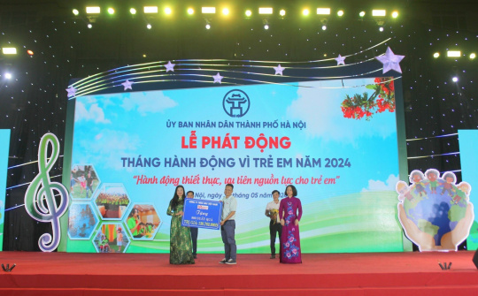 URC Việt Nam quan tâm đến sự phát triển bền vững của trẻ em