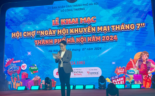 Hà Nội khởi động chương trình khuyến mại 2024