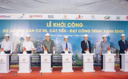 Bình Định: Khởi công dự án khu dân cư hướng tới đạt công trình xanh EDGE
