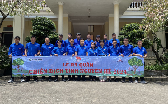 Tuổi trẻ VINACHEM - Sôi nổi Chiến dịch thanh niên tình nguyện hè năm 2024