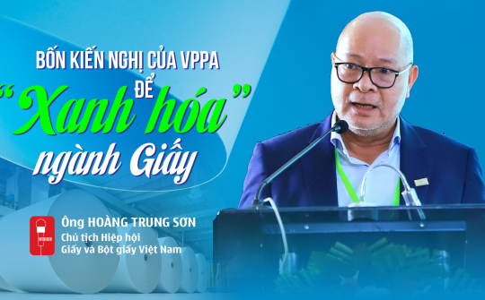 Bốn kiến nghị của VPPA để “xanh hóa” ngành Giấy