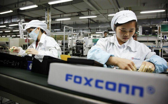 Foxconn tiếp tục rót hơn 550 triệu USD vào Quảng Ninh