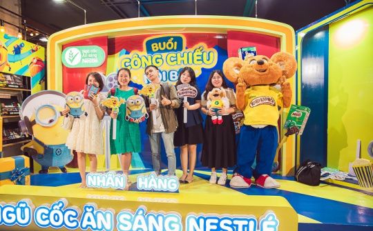 Nhãn hàng Ngũ cốc ăn sáng Nestlé tổ chức sự kiện ra mắt bộ phim Kẻ đánh cắp mặt trăng 4 tại Việt Nam