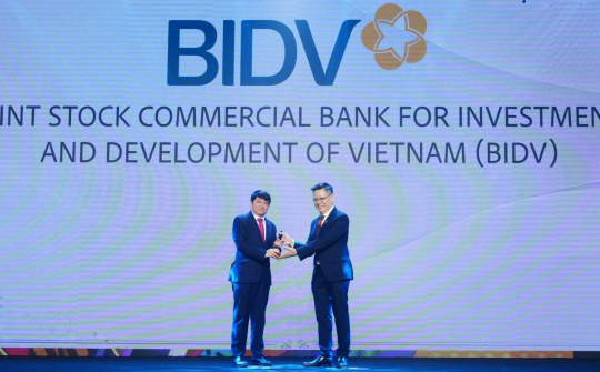 BIDV nhận giải thưởng “Nơi làm việc tốt nhất châu Á”