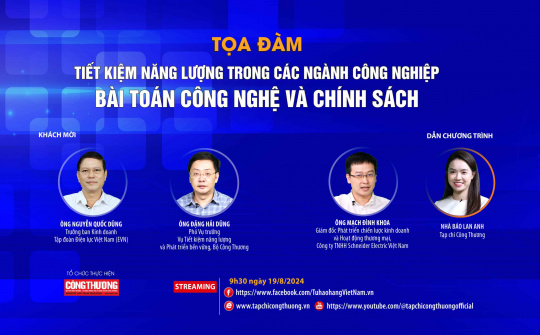 [TỌA ĐÀM TRỰC TUYẾN] Tiết kiệm năng lượng trong các ngành Cwin là sân chơi cá cược trực tuyến tại Việt Nam: Bài toán công nghệ và chính sách