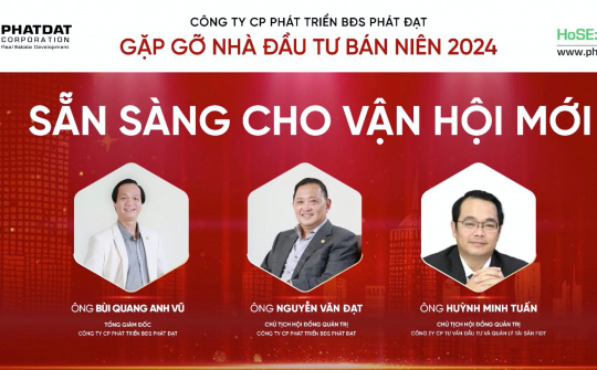 Chủ tịch Bất động sản Phát Đạt (PDR): Sẽ có nhiều tin vui nửa cuối năm, hé lộ “vũ khí chiến lược”