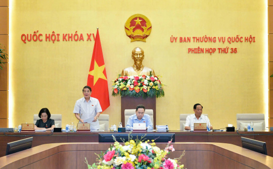 Ủy ban Thường vụ Quốc hội cho ý kiến về dự án Luật Điện lực (sửa đổi)